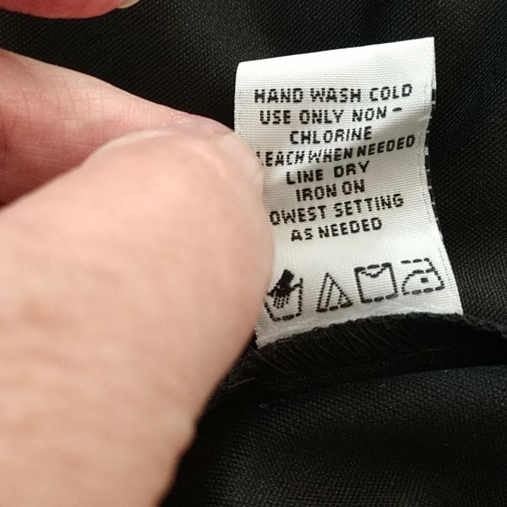 Sangria Fitted Black Dress Size 12 - Picture 12 of 12